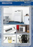 Low GWP MCSe6.7 Water cooled split air conditioner