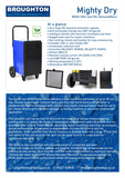 Mighty Dry MD50 Industrial Dehumidifier - Available in 230v or 110v