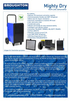 Mighty Dry MD70 230v Industrial Dehumidifier